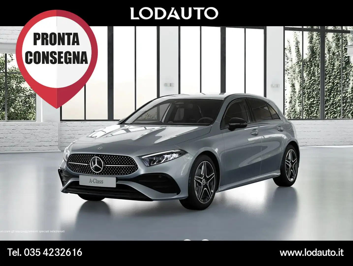 Mercedes-Benz A 180 A 180 d Automatic Progressive Extra Argento - 1