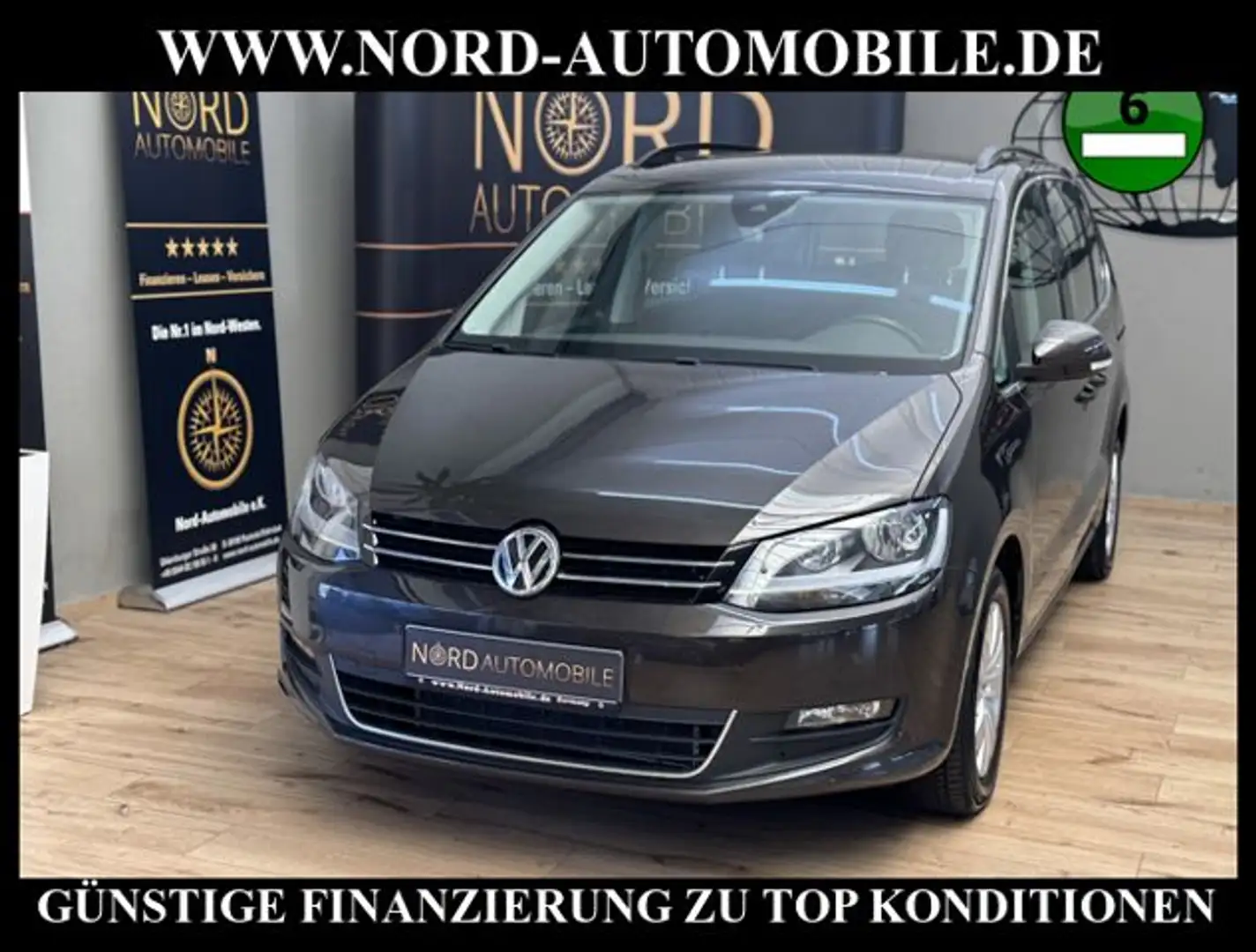 Volkswagen Sharan 1.4 TSI DSG Comfortline 7-SITZER*AHK*NAVI Comfortl Braun - 1