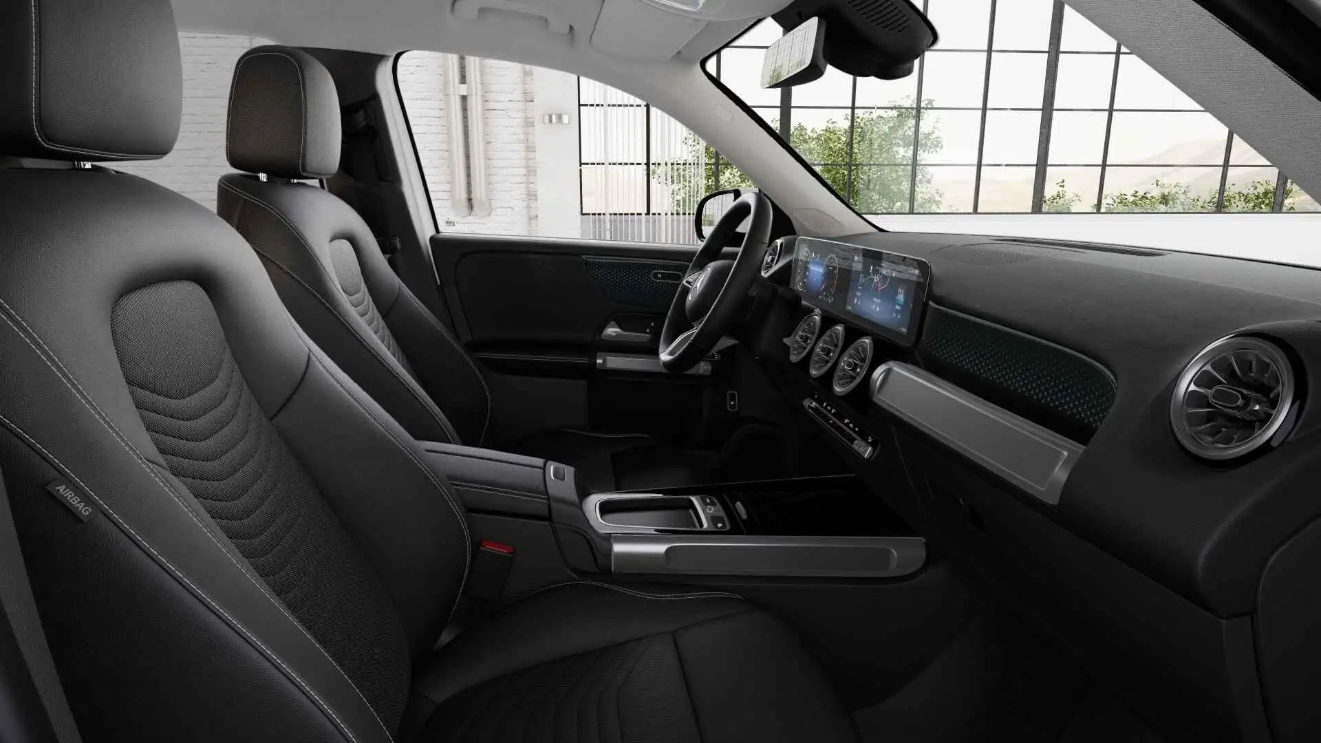 Mercedes-Benz GLB 180 Luxury Line | Trekhaak | Dodehoekassistent | Smart Blanc - 2