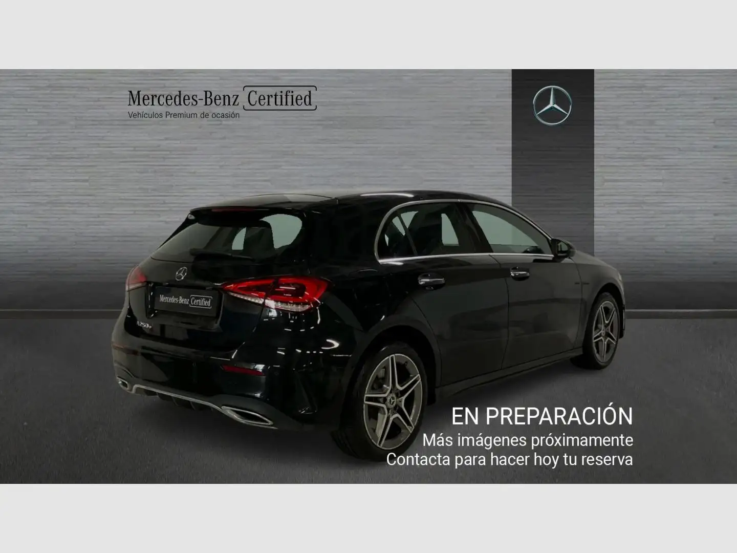 Mercedes-Benz A 250 e AMG Line (EURO 6d) Negro - 2