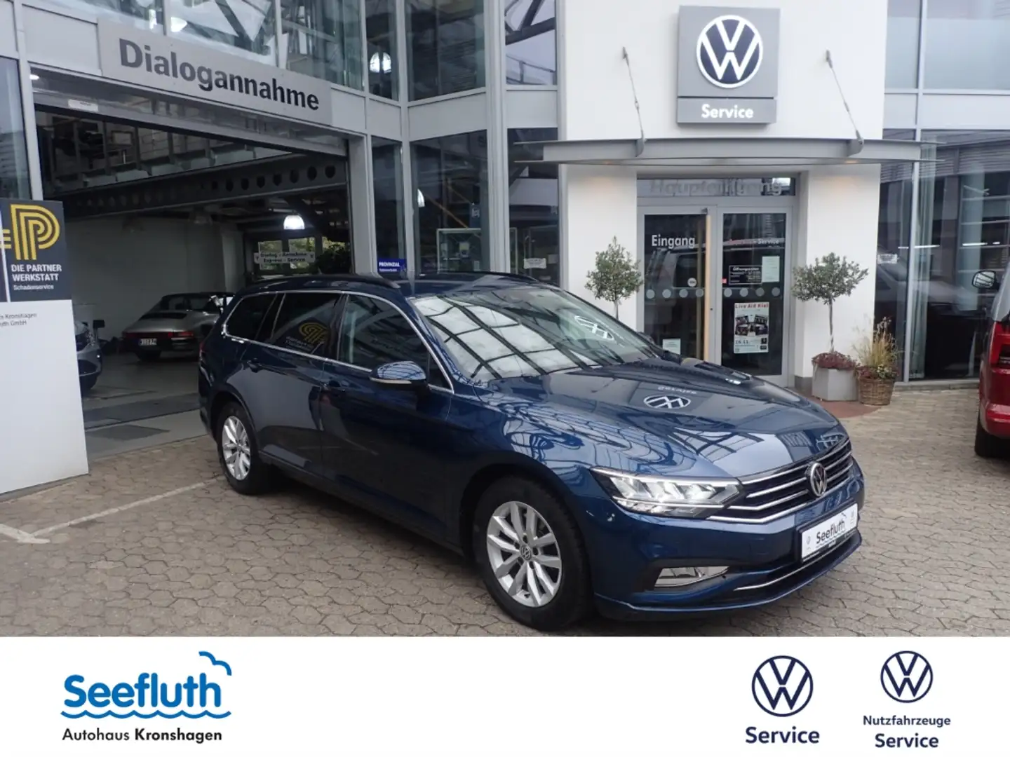 Volkswagen Passat Variant 1.5 TSI DSG AHK Navi Business Bleu - 1