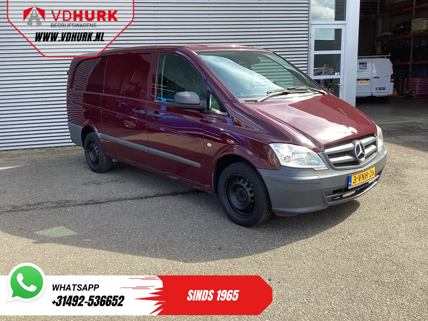 Mercedes-Benz Vito 113 CDI L2 EXPORT ONLY APK 2-2026/ PDC/ Cruise/ Tr Rood - 1