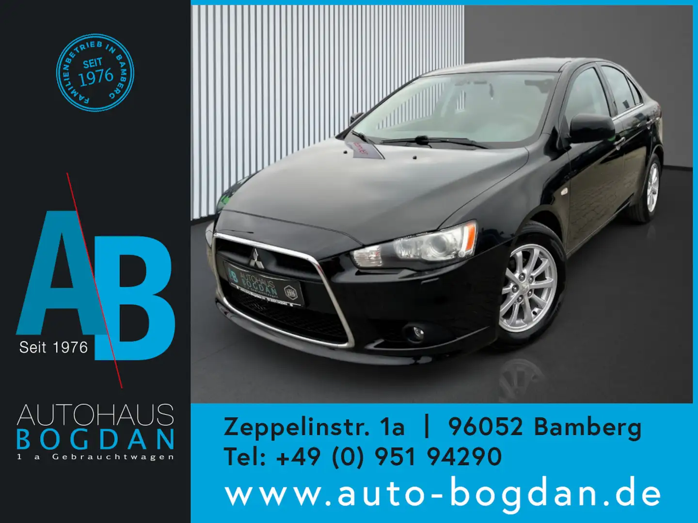 Mitsubishi Lancer XTRA ClearTec SHZ*BiXenon*Alu*Klimaautomatik Negro - 1