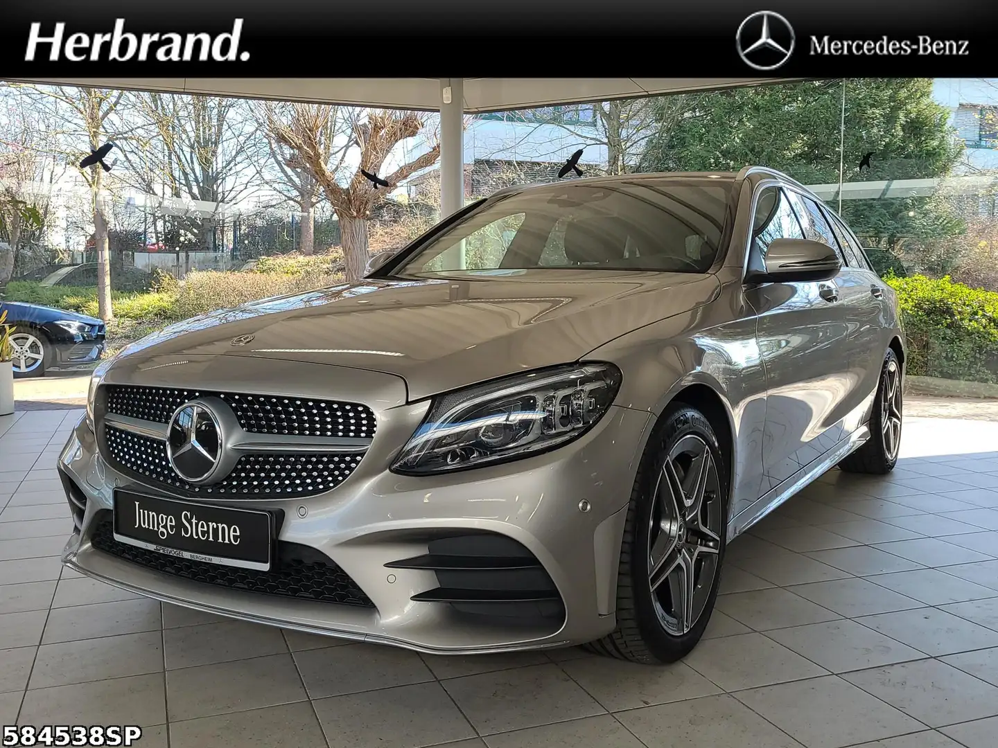 Mercedes-Benz C 300 d T AMG AIRMATIC KAMERA AHK Argintiu - 1