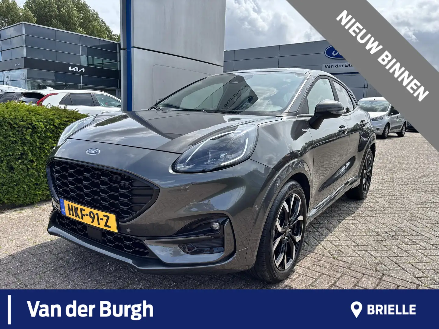 Ford Puma 1.0 EcoBoost Hybrid ST-Line Grijs - 1