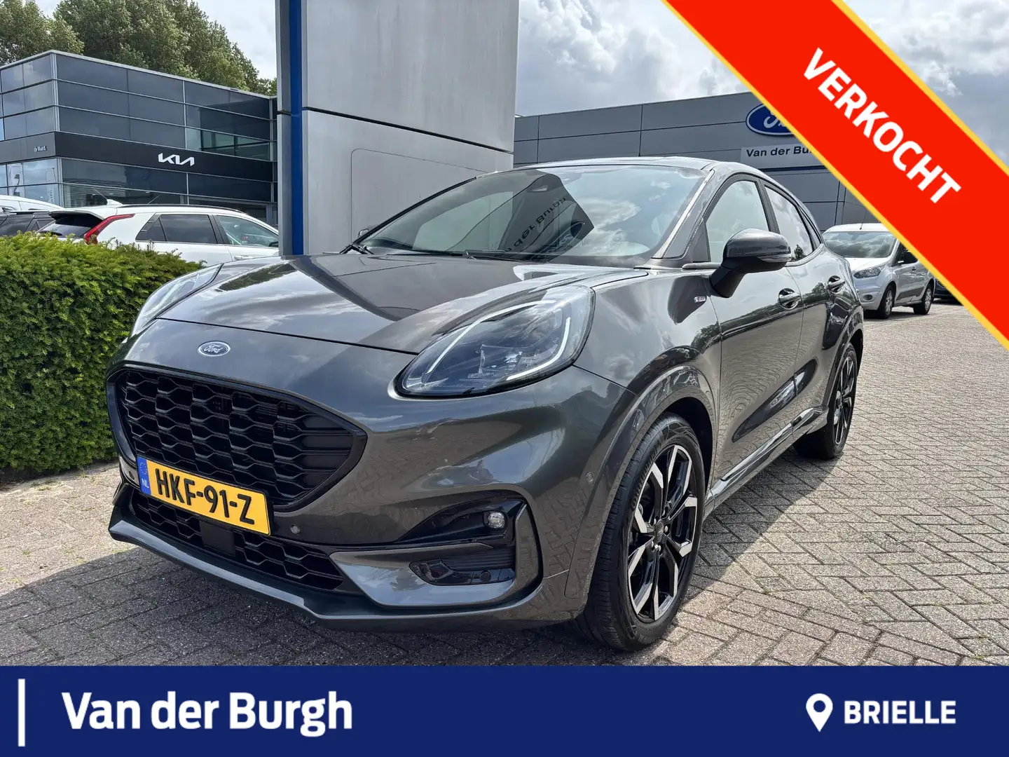 Ford Puma 1.0 EcoBoost Hybrid ST-Line Gris - 1