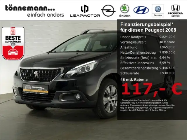 Peugeot 2008 STYLE+PANORAMADACH+PARKPILOT HI+LED TAGFAHRLICHT+A