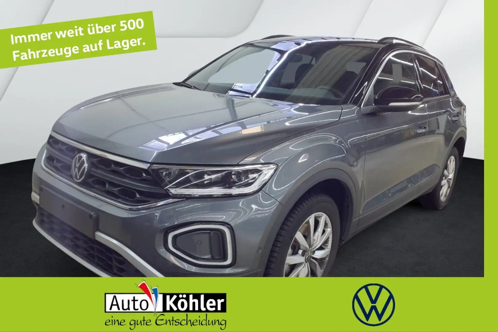 Volkswagen T-Roc GOAL TDi DSG CarPlay/AHK/Virt/ACC/Kamera Grau - 1