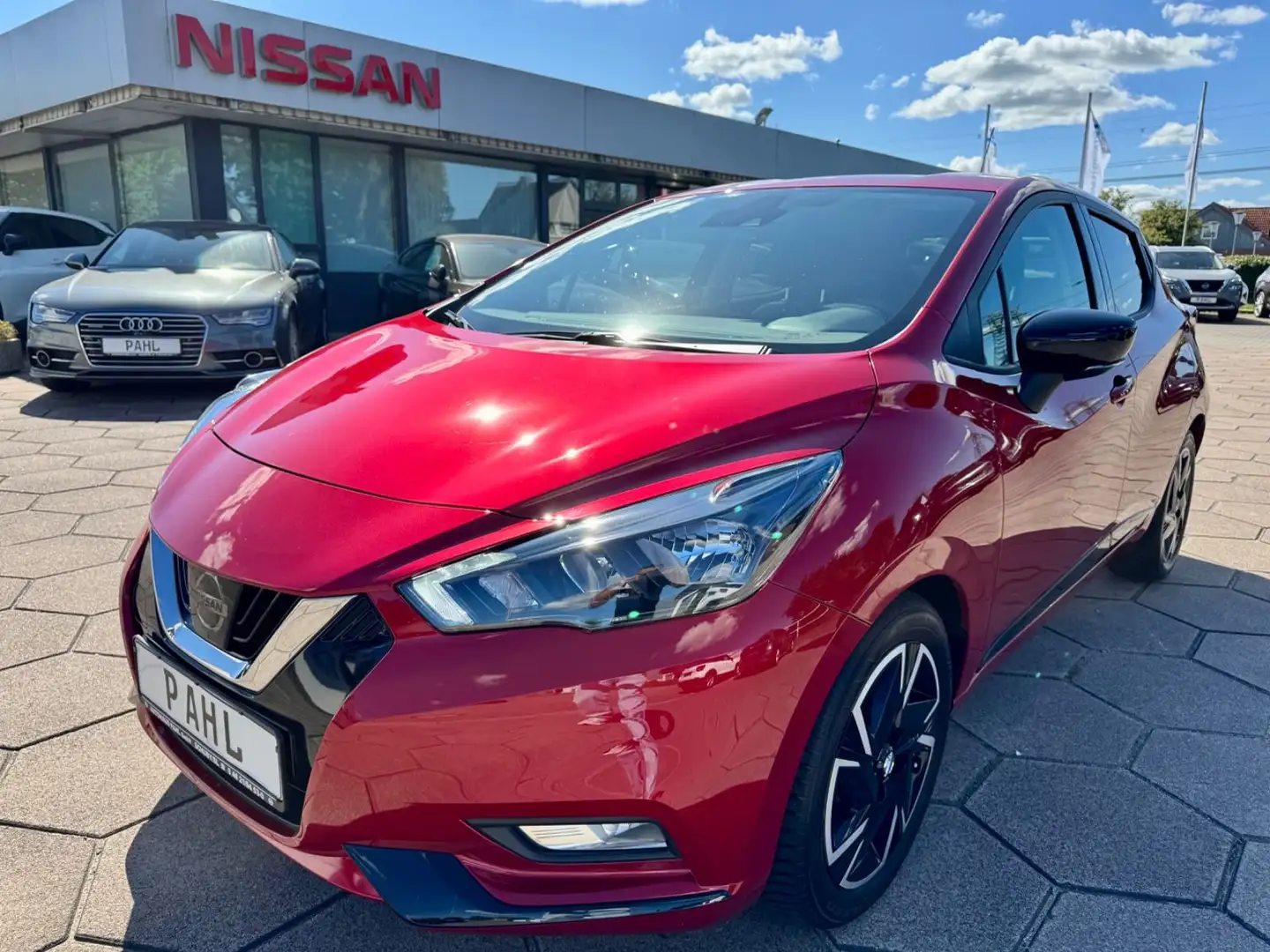 Nissan Micra N-Design 1.0 IG-T NAVI LED KAMERA TEMPOMAT Rot - 1