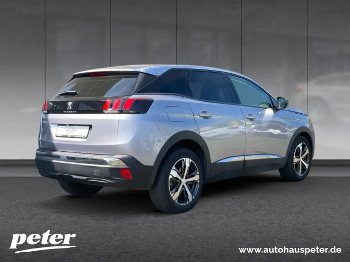 Peugeot 3008 3008 Allure 130 +Keyless+SHZ+Navi+Kamera+LED Grau - 2