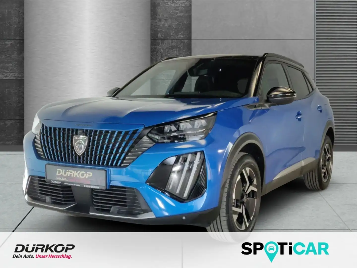 Peugeot 2008 1.2 GT - Line Automatik Navigation Kamera + PDC Si Blau - 1