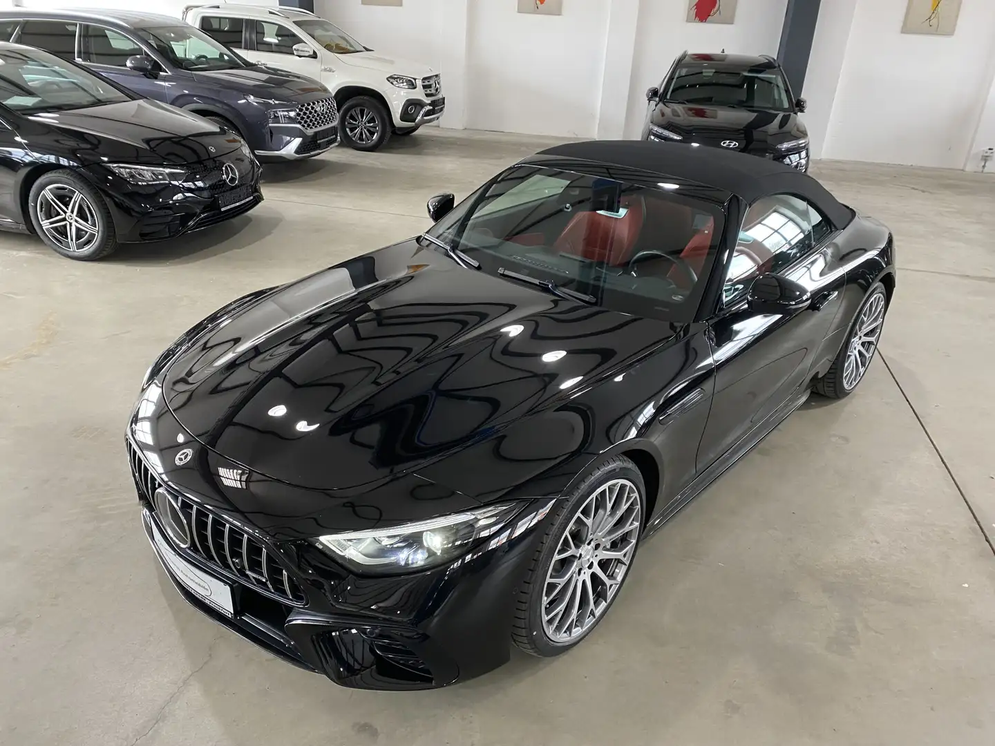 Mercedes-Benz SL 43 AMG HA-Lenk ?21 DIS BUR SitzKlima HUD Negro - 2