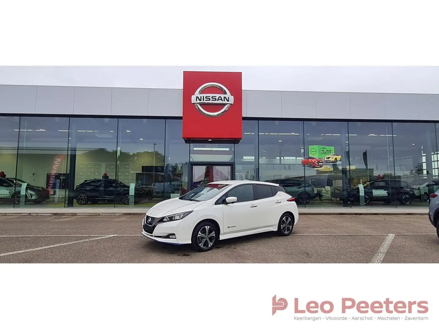 Nissan Leaf Tekna 63 kw Wit - 1