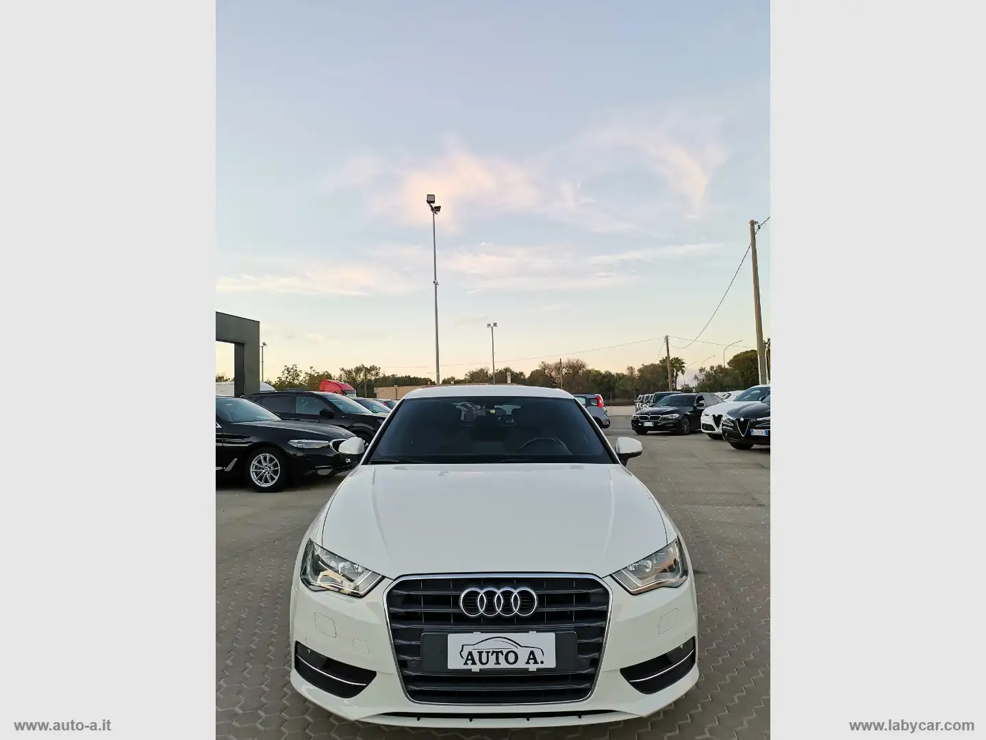 Audi A3 SPB 2.0 TDI 150 S-TRONIC S-LINE Bianco - 2