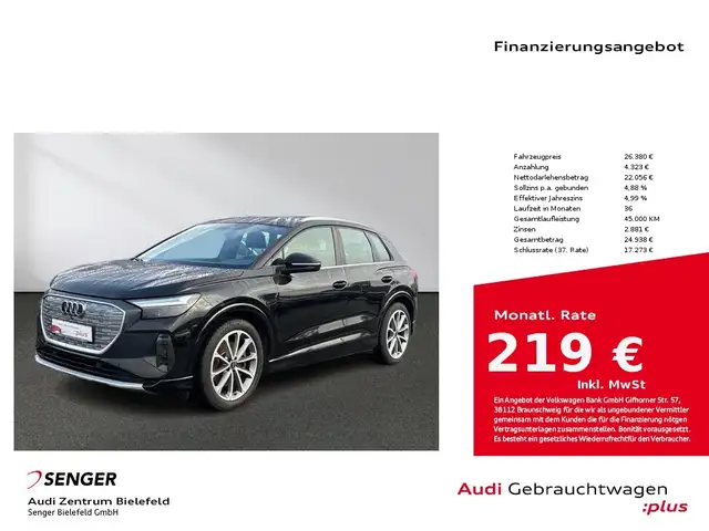 Audi Q4 e-tron 40 MMI LED Digi-Cockpit Touchscreen