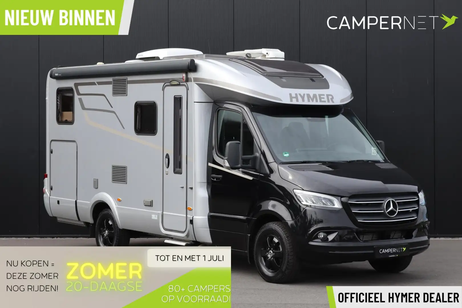 Sonstige Marken Hymer BMC-T 580 170pk Automaat | XXL Bed | Ui Schwarz - 1