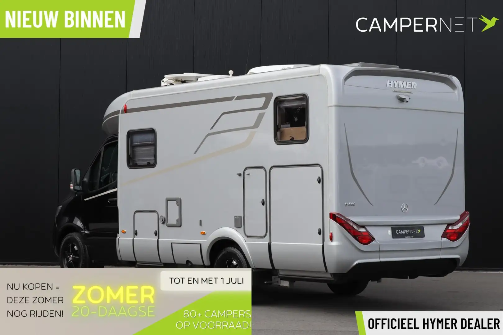 Sonstige Marken Hymer BMC-T 580 170pk Automaat | XXL Bed | Ui Schwarz - 2