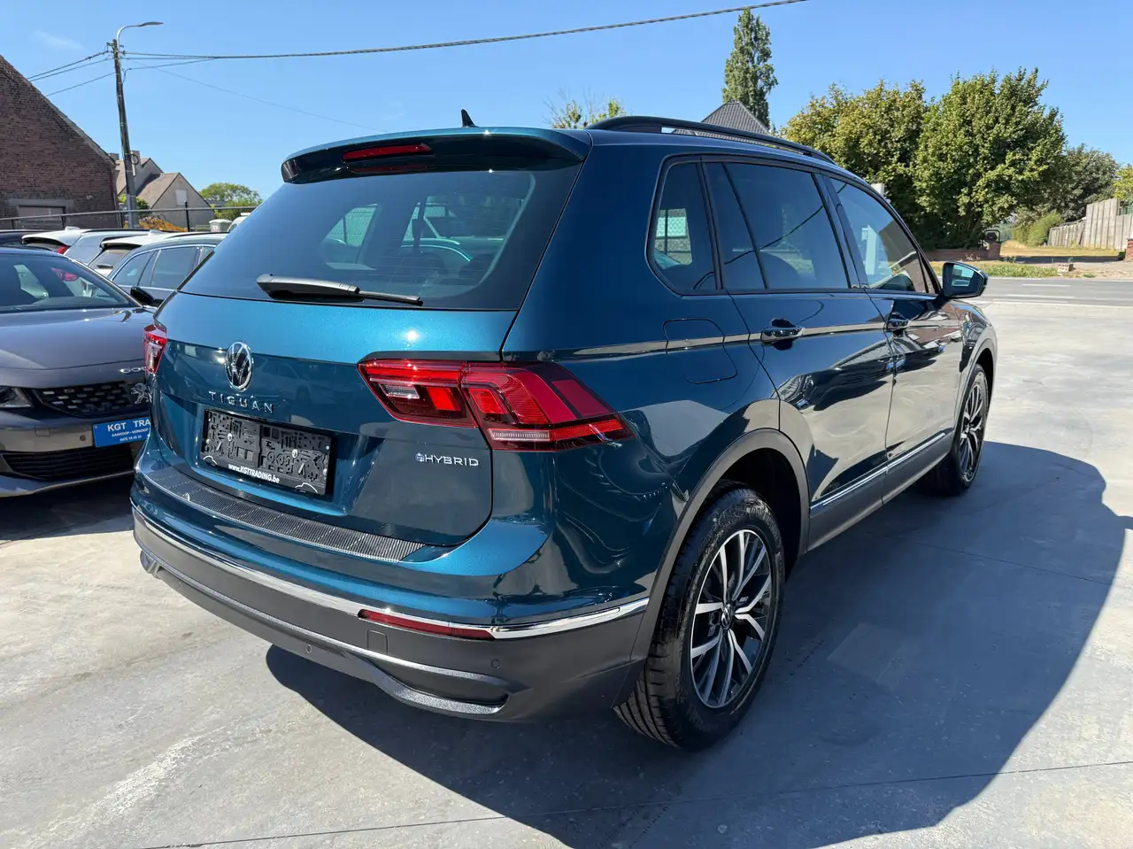 Volkswagen Tiguan 1.4i E-HYBRID AUTOMAAT NAVIGATIE FULL LED ZWART LEDER 360 CAMERA CARPLAY, миниатюра 5