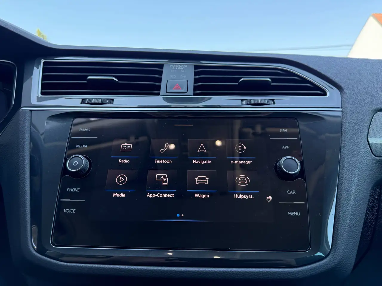 Volkswagen Tiguan 1.4i E-HYBRID AUTOMAAT NAVIGATIE FULL LED ZWART LEDER 360 CAMERA CARPLAY, миниатюра 29