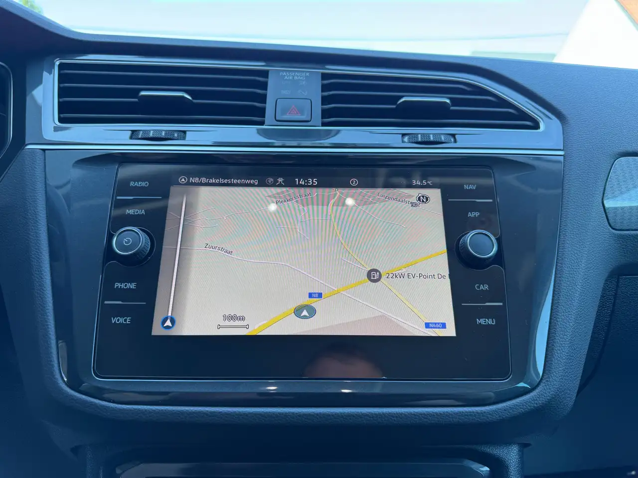Volkswagen Tiguan 1.4i E-HYBRID AUTOMAAT NAVIGATIE FULL LED ZWART LEDER 360 CAMERA CARPLAY, миниатюра 24