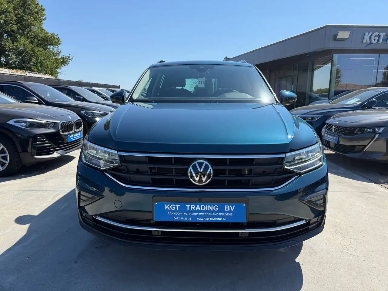 Volkswagen Tiguan 1.4i E-HYBRID AUTOMAAT NAVIGATIE FULL LED ZWART LEDER 360 CAMERA CARPLAY, миниатюра 2