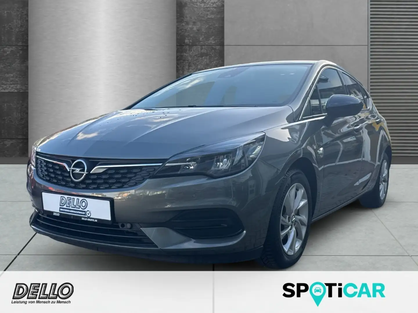Opel Astra 1.2T 107kw 6-Gang Elegance Navi Ergonomiesitz Wint Gris - 1