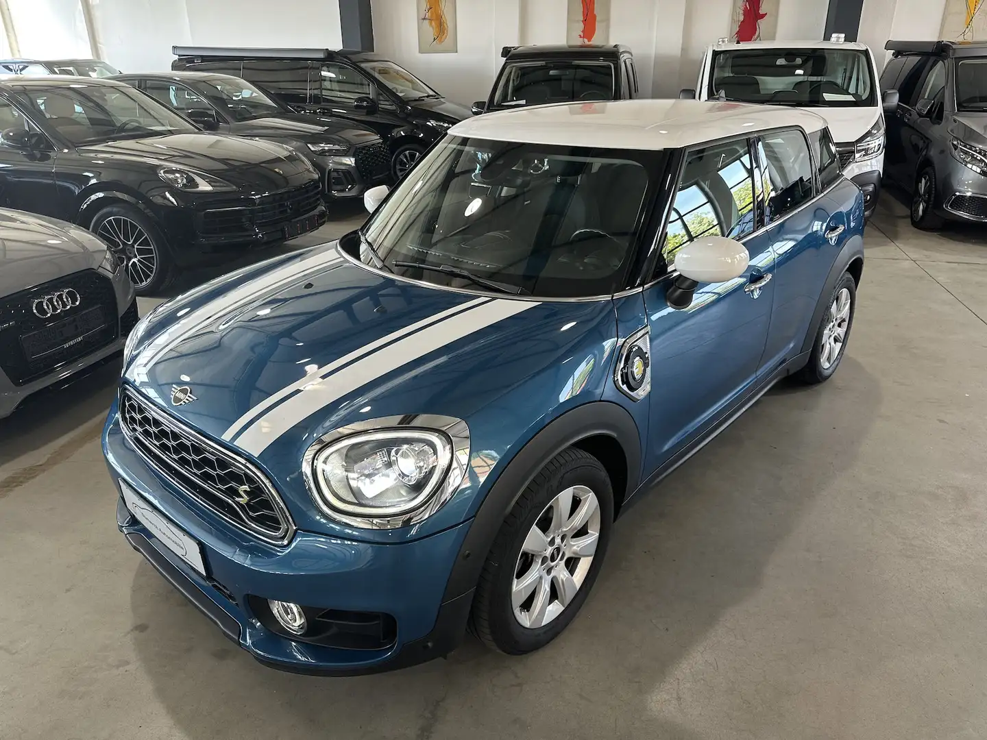 MINI Cooper S Countryman S E ALL4/NAV/KAM/LED/Keyless Blau - 2