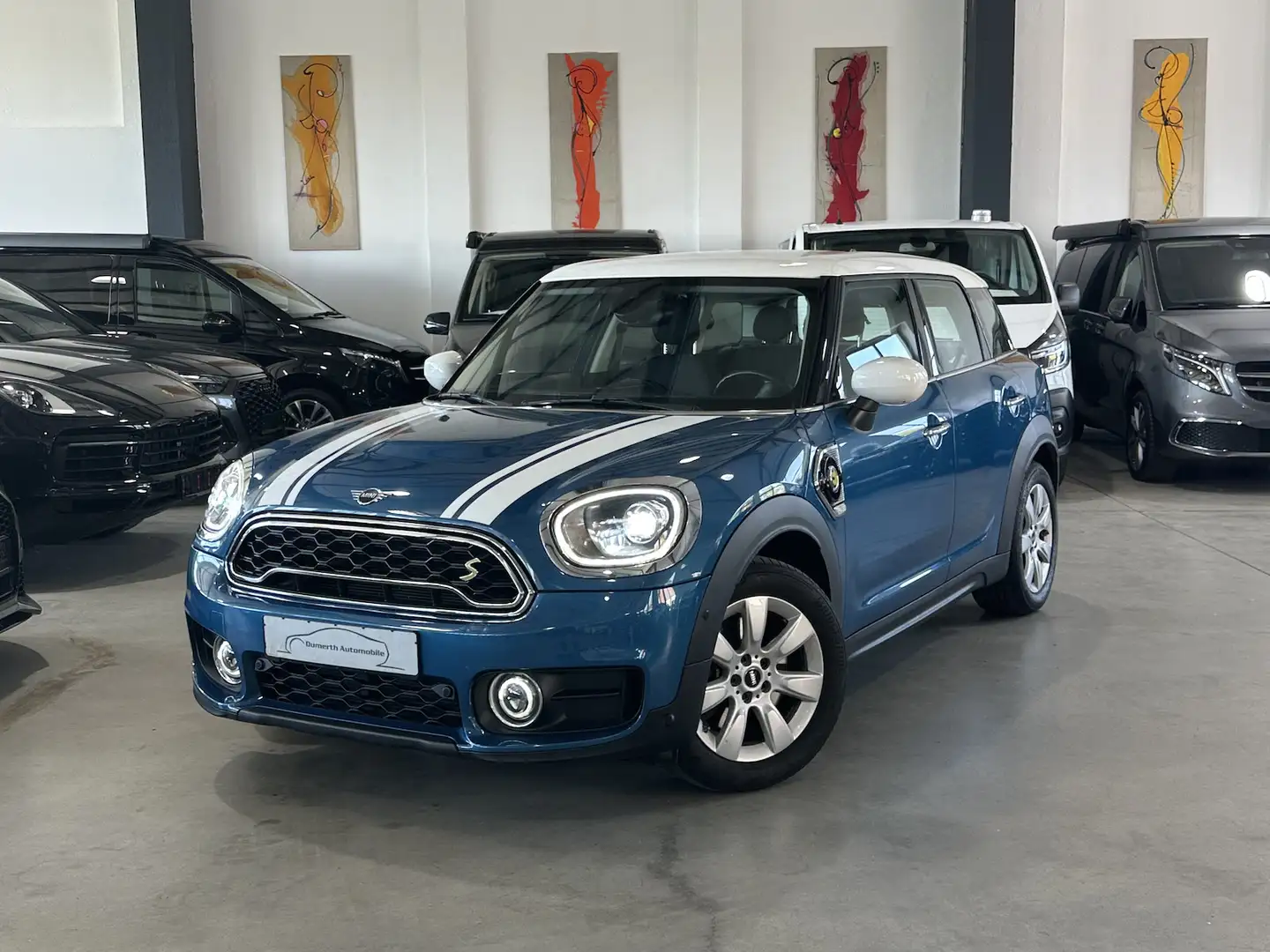 MINI Cooper S Countryman S E ALL4/NAV/KAM/LED/Keyless Blau - 1