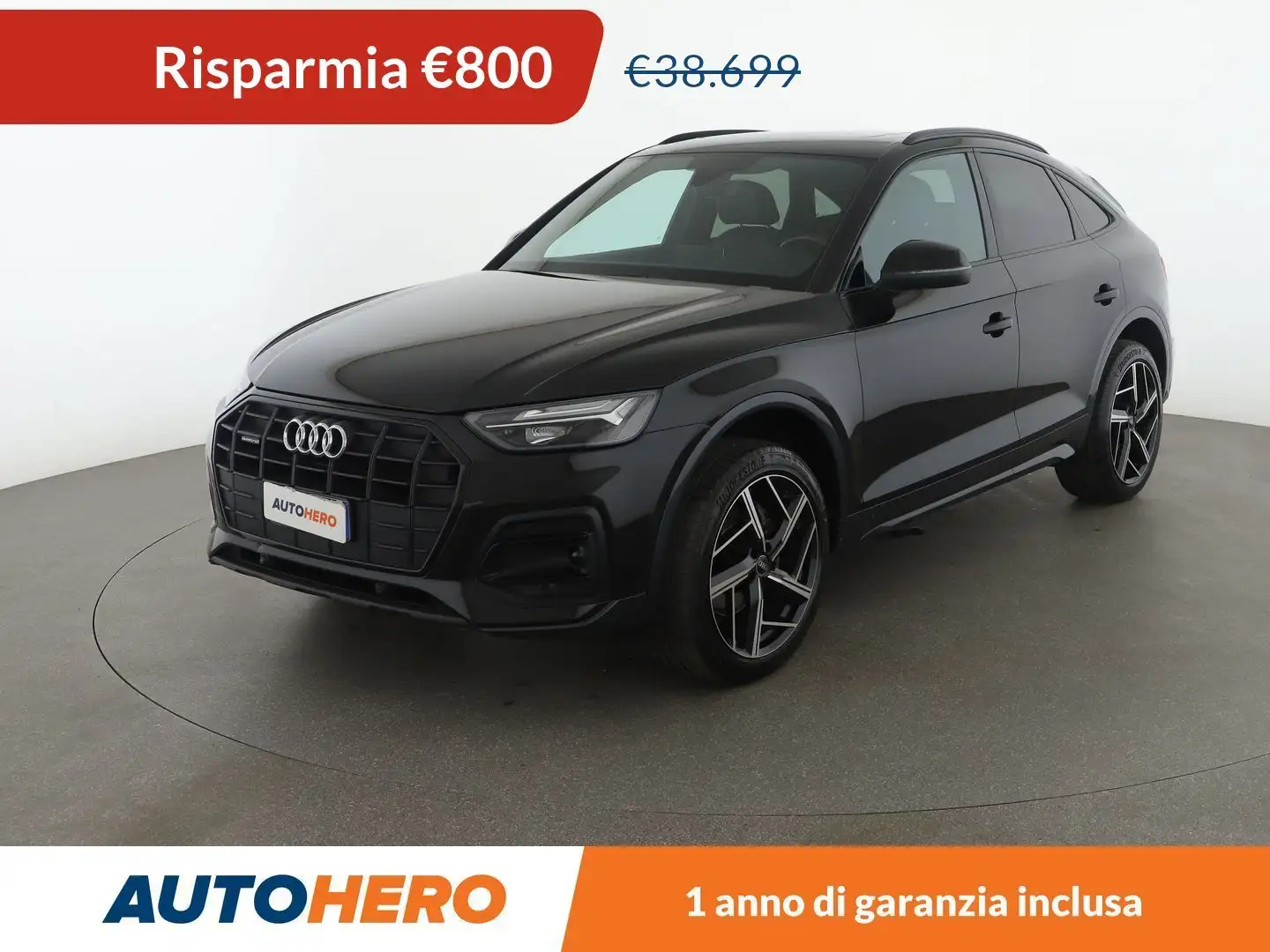 Audi Q5 40 TDI Business Advanced S tronic  quattro MHEV Noir - 1