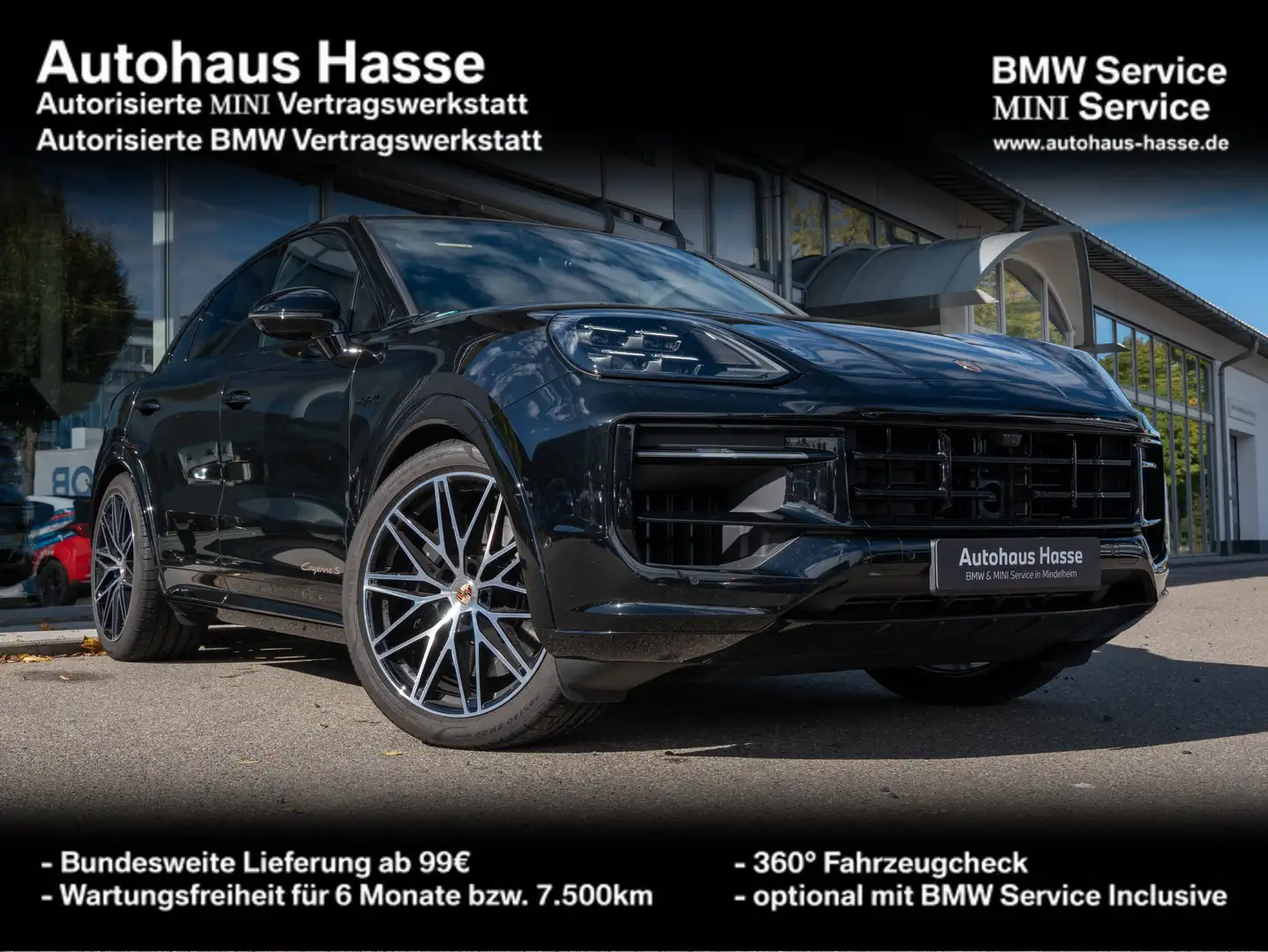 Porsche Cayenne Coupe S E-Hybrid SportD PDCC UPE 164.790 Schwarz - 1
