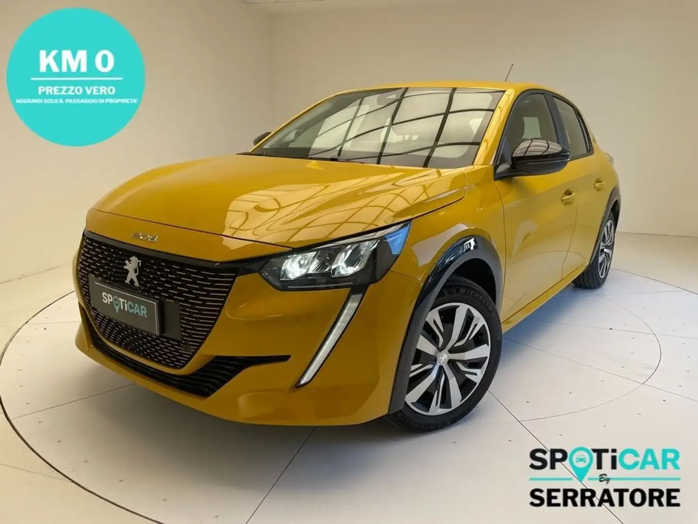Peugeot 208 e- Active Pack 100kW Giallo - 1