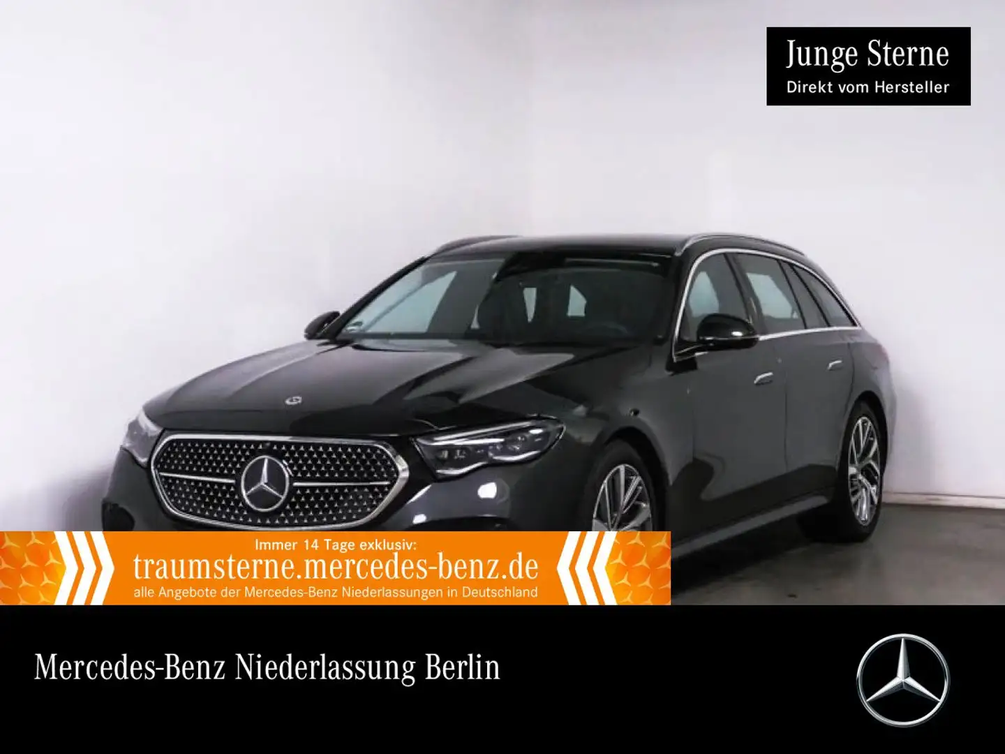 Mercedes-Benz E 300 e T Hybrid Avantgarde 360° Distr. Totwinkel Grigio - 1