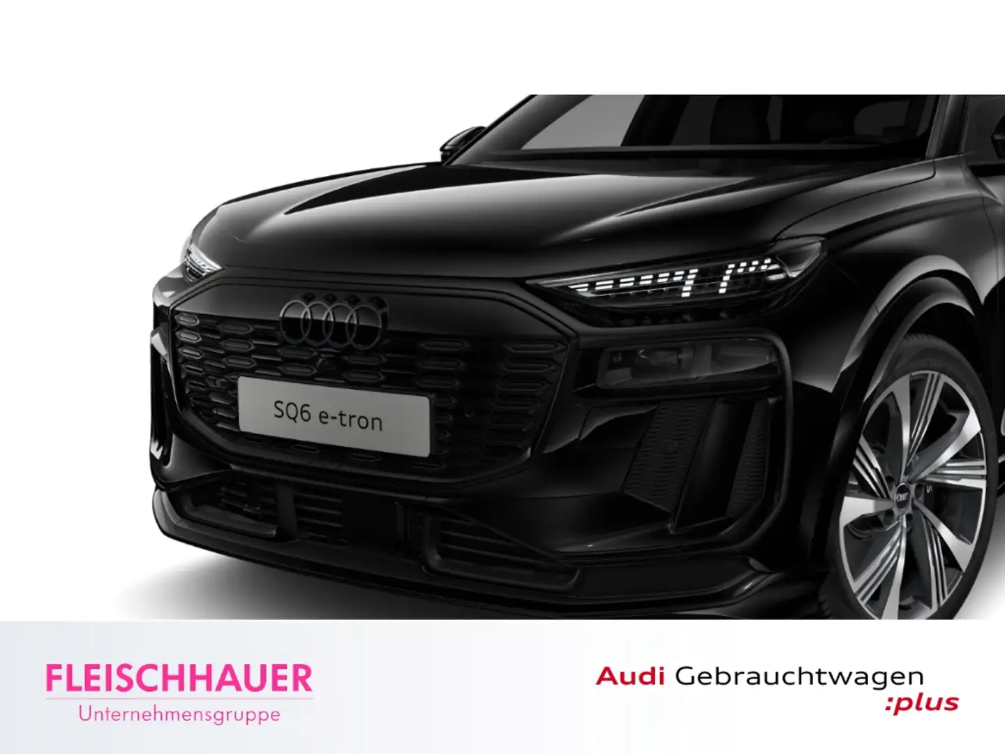 Audi SQ6 e-tron quattro HUD+Luftfederung+Pano+techpro+B&O+Matrix+3 Schwarz - 2