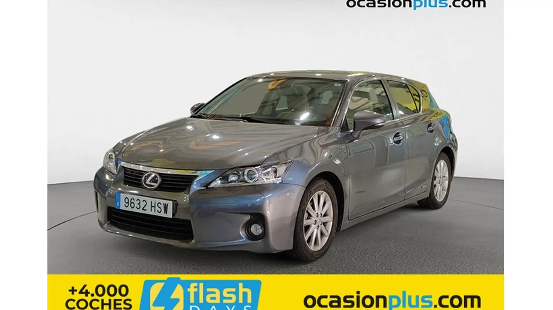 Lexus CT 200h Hybrid Drive Tecno+Navi Gris - 1