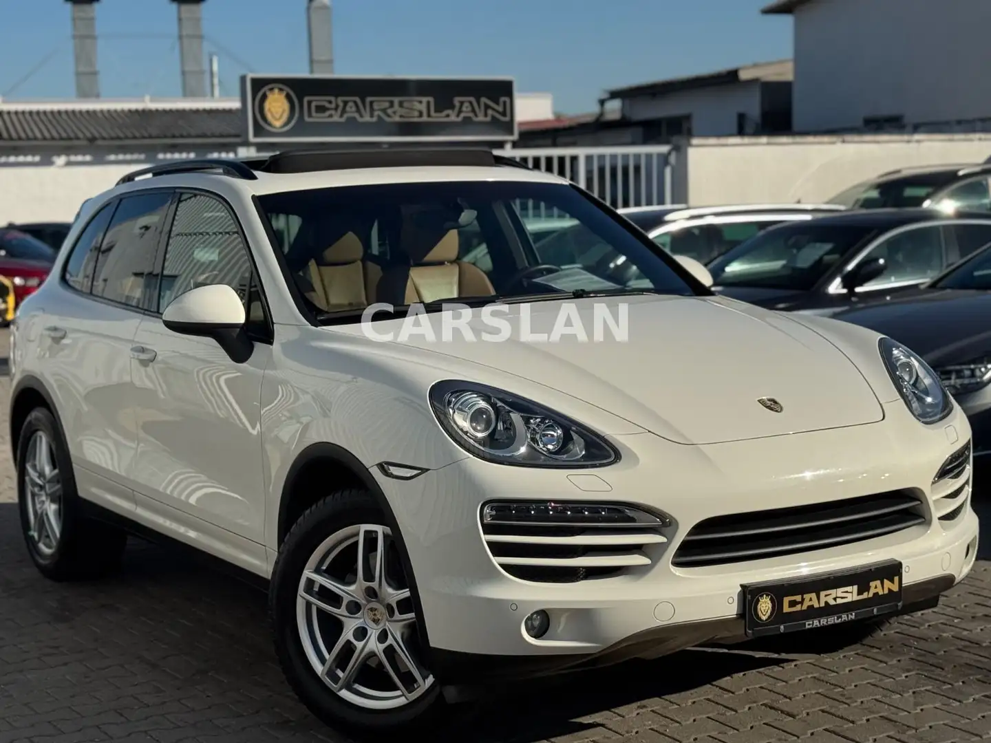 Porsche Cayenne 3.6 V6 LED+PANO+BOSE+AHK+LEDER+Bi-XENON Weiß - 1