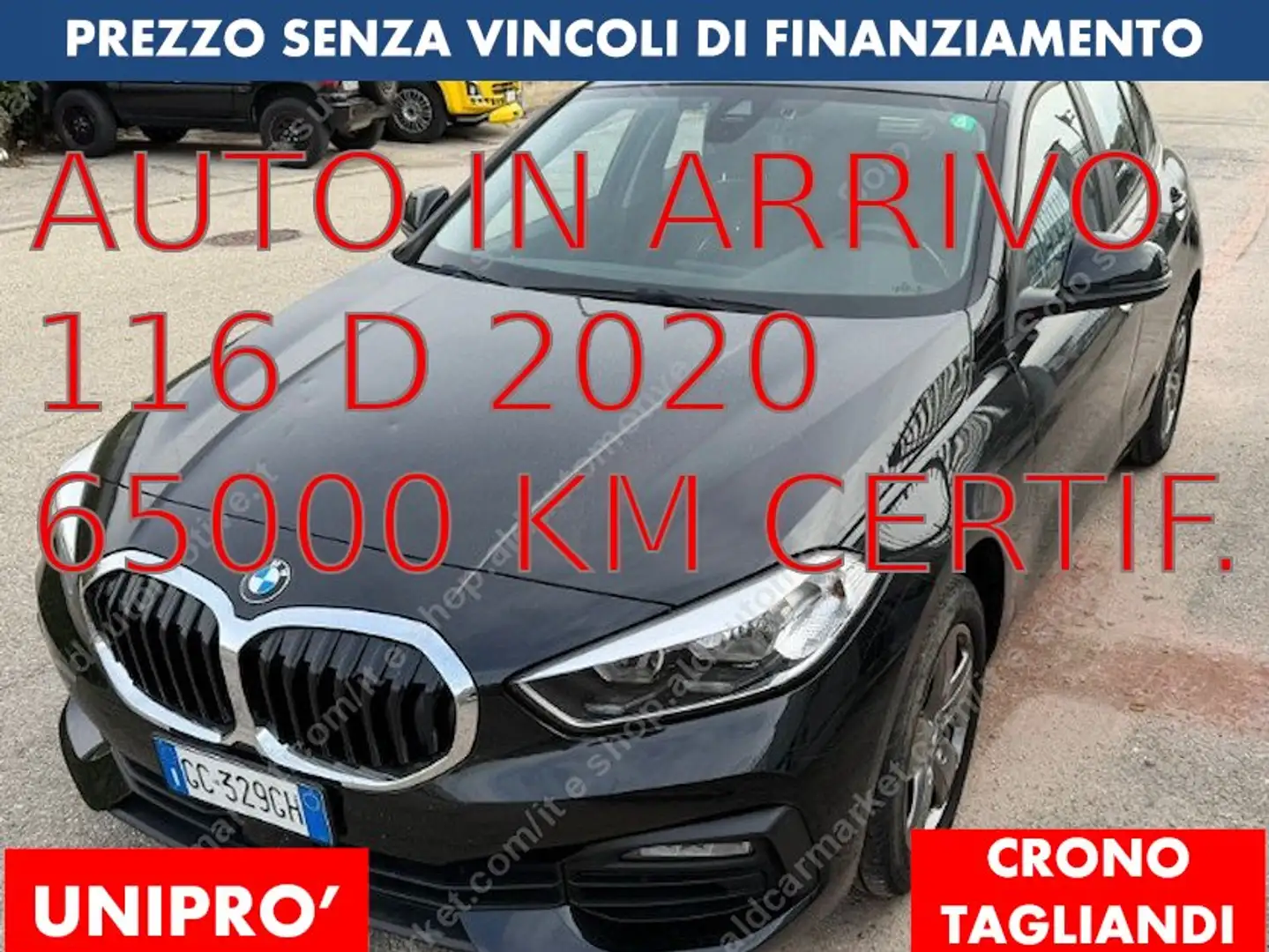 BMW 116 d Advantage CRONO TAGLIANDI *PREZZO VERO* UNIPRO' - 1