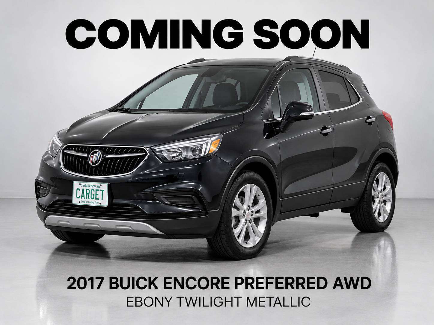 Black 2017 Buick Encore SUV / Crossover All-Wheel Drive 6-Speed Automatic