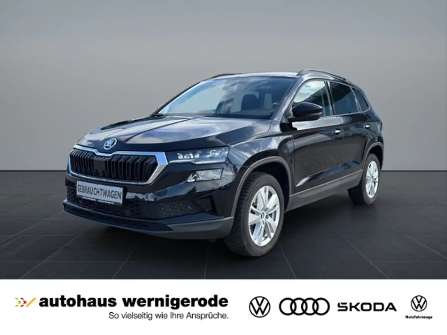 Skoda Karoq 1.5TSI DSG Sel. Matrix/Navi/ACC/Kamera Schwarz - 1