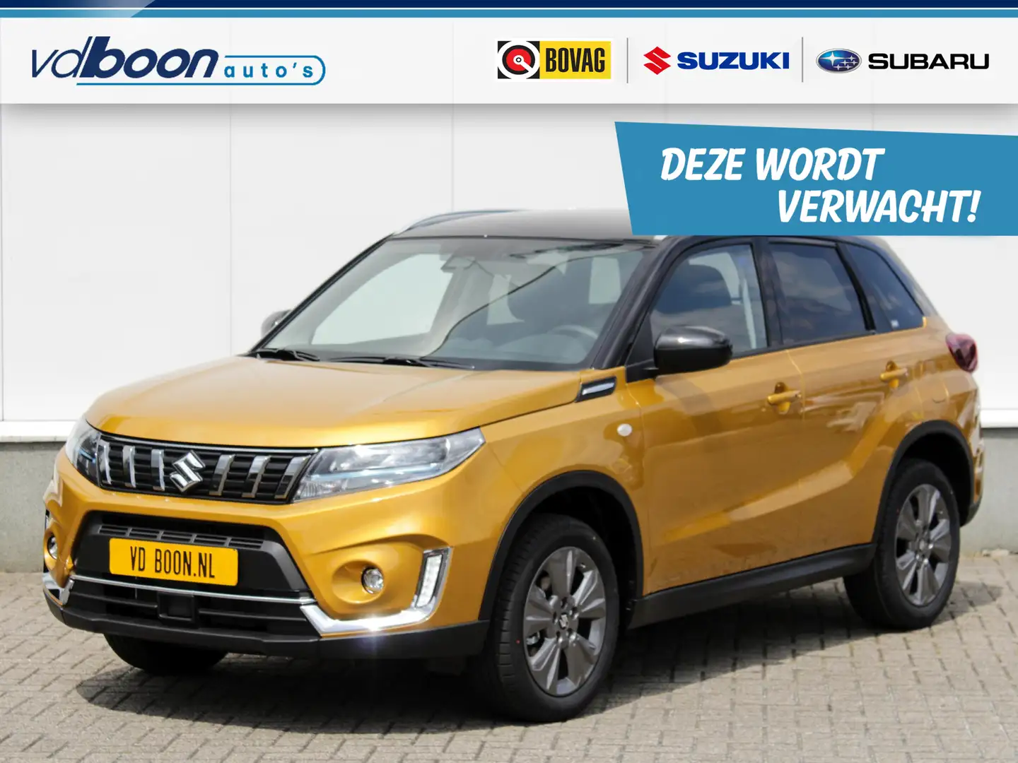 Suzuki Vitara 1.4 Boosterjet Select Smart Hybrid | Navi | Adap. Geel - 1