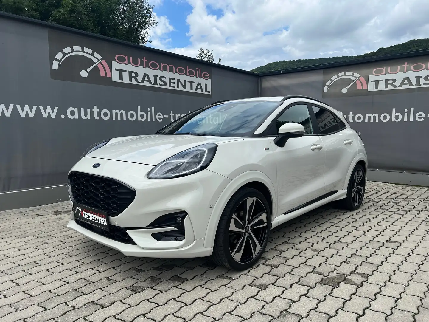 Ford Puma 1,0 EcoBoost ST-Line X Aut. Weiß - 1