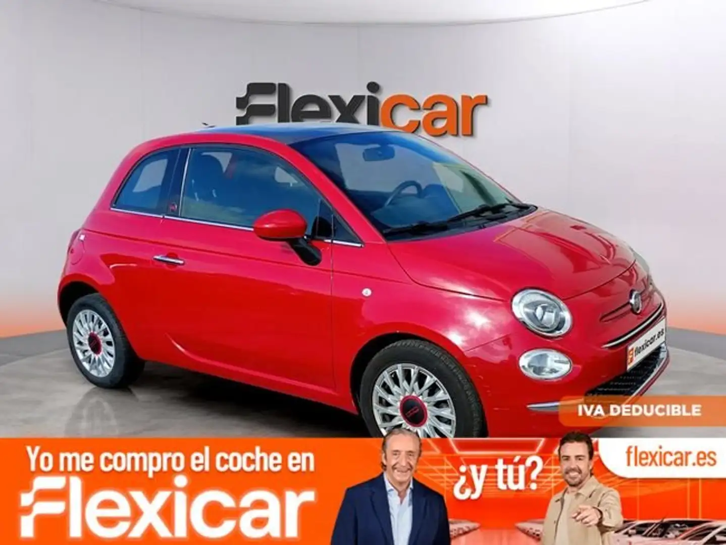 Fiat 500 Club 1.0 Hybrid 51KW (70 CV) Rojo - 1