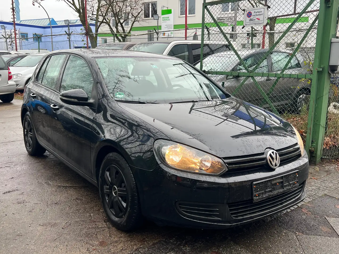 Volkswagen Golf 6 1.4 MPI 5-Türer *KLIMA+PDC* 119.000KM Zwart - 2