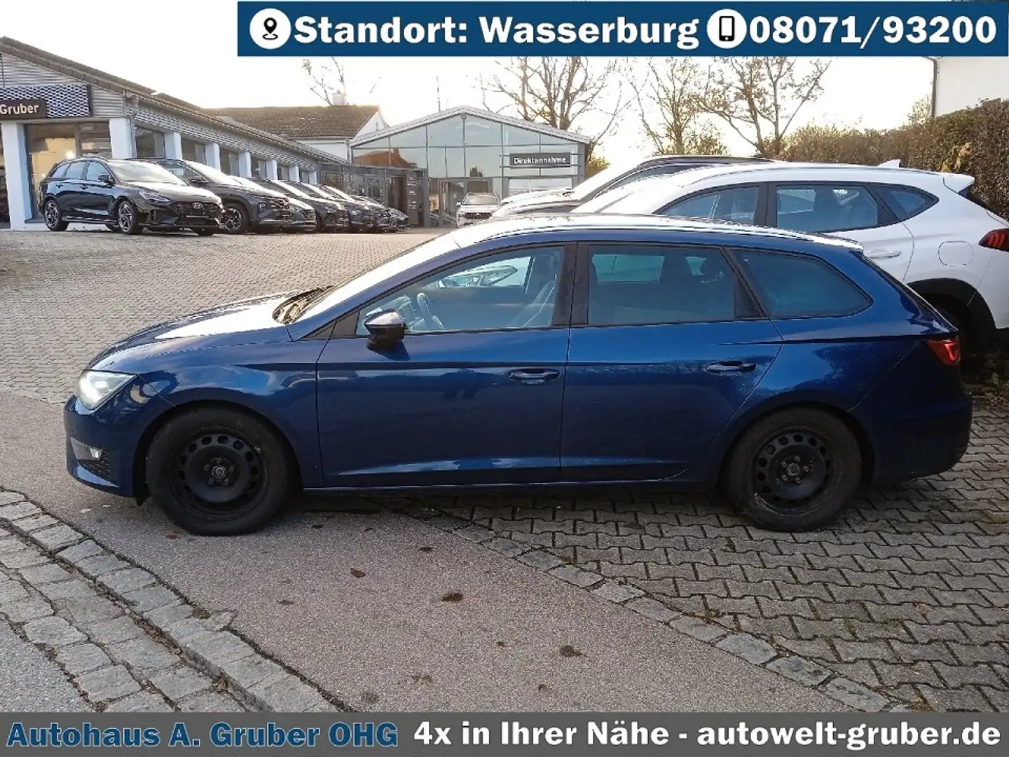 SEAT Leon ST 1.4 TSI FR +LED +PDC +Navi +Winterreifen Blau - 2
