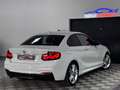 BMW 218 PACK-M//CUIR ROUGE//GPS//LED//GARANTIE Blanc - thumbnail 6