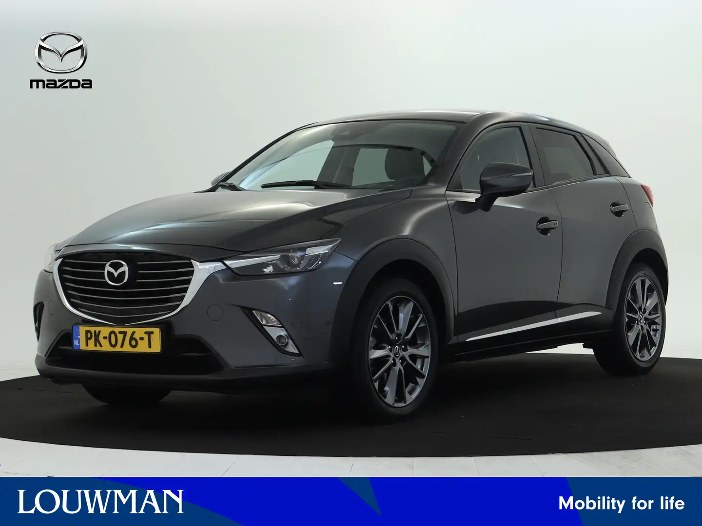 Mazda CX-3 2.0 SkyActiv-G 120 GT-Luxury | Trekhaak | Automaat Grijs - 1