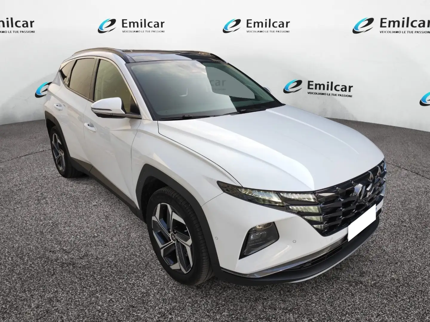 Hyundai TUCSON 1.6 PHEV 4WD aut. XLine Blanc - 2