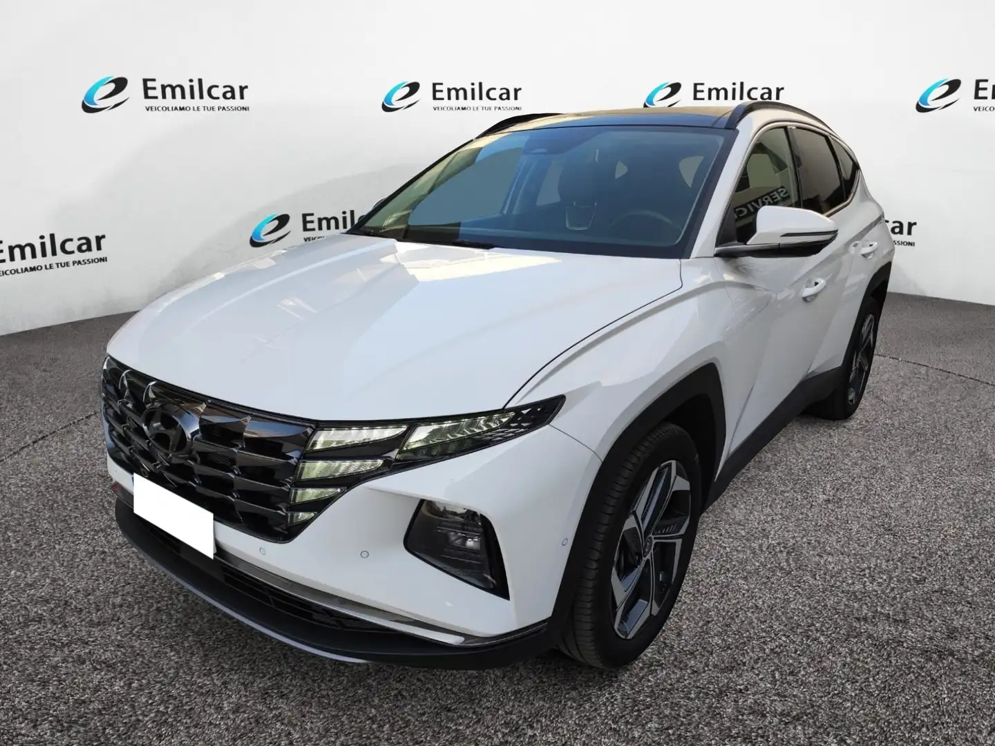 Hyundai TUCSON 1.6 PHEV 4WD aut. XLine Blanc - 1