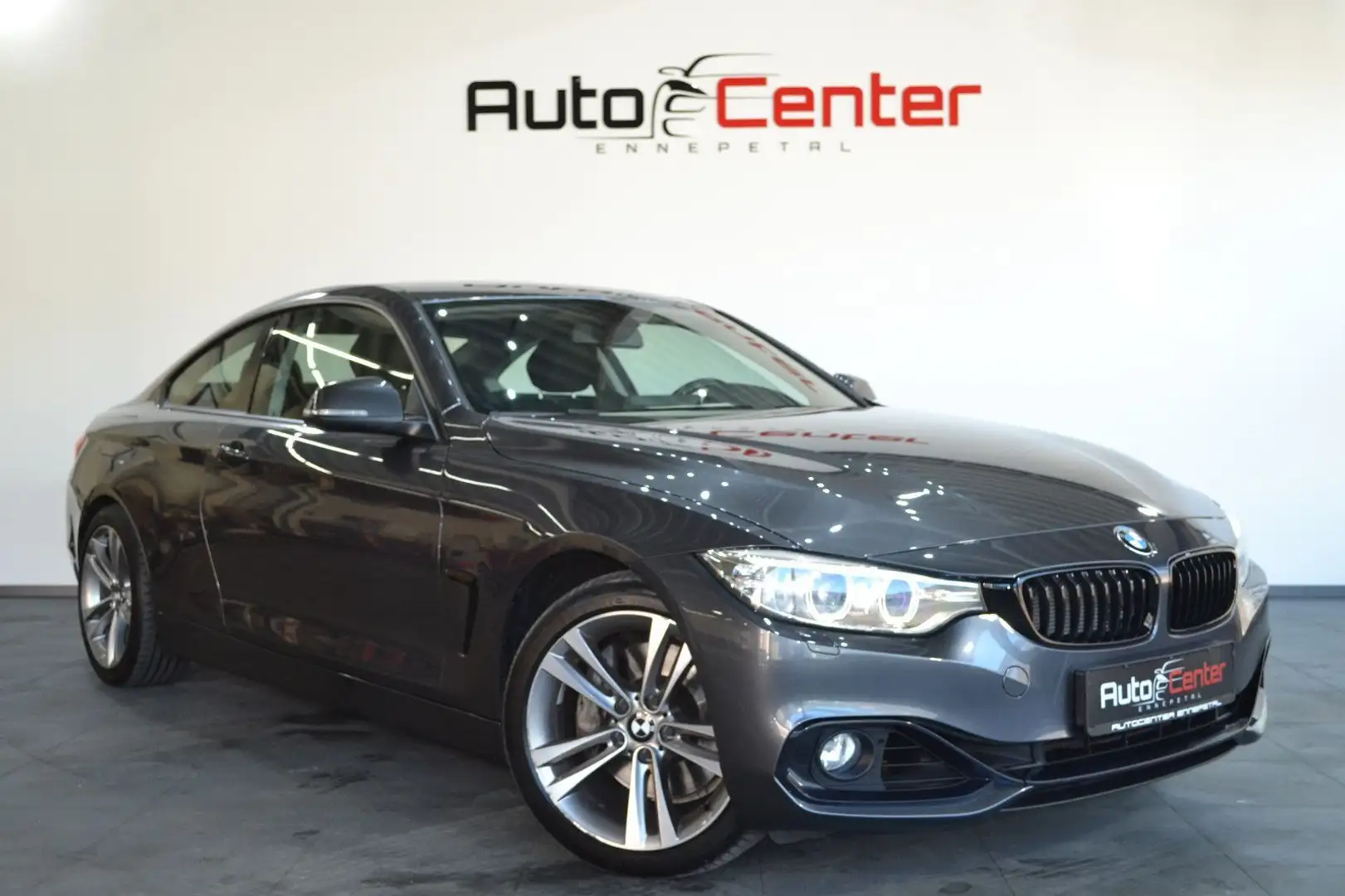 BMW 435 i Coupe Sport Line *2.Hand*Deutsches Fzg.*Na Серый - 2