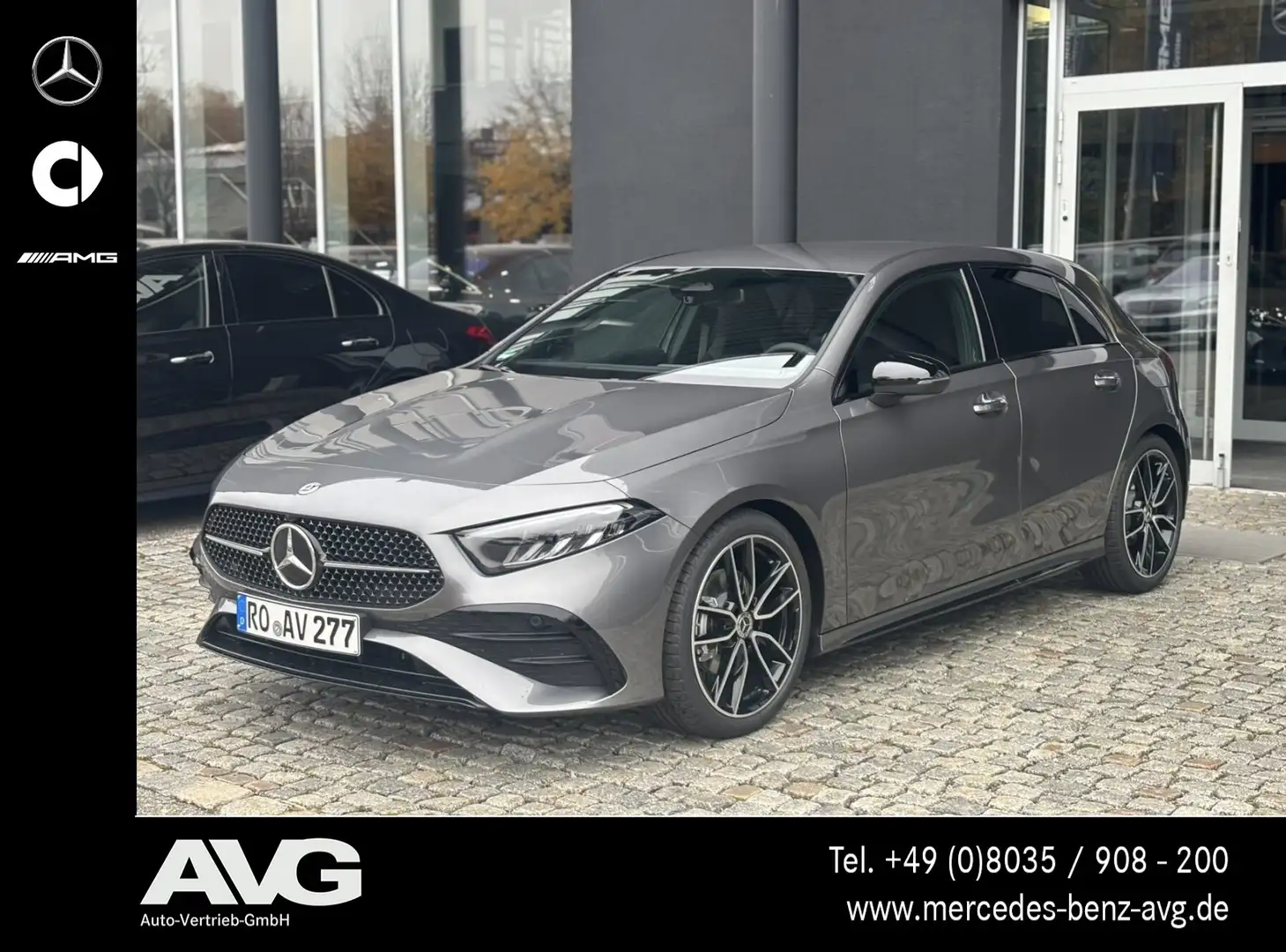 Mercedes-Benz A 180 A 180 Special Edition AHK LED Distr Night RF-Kam Grau - 1