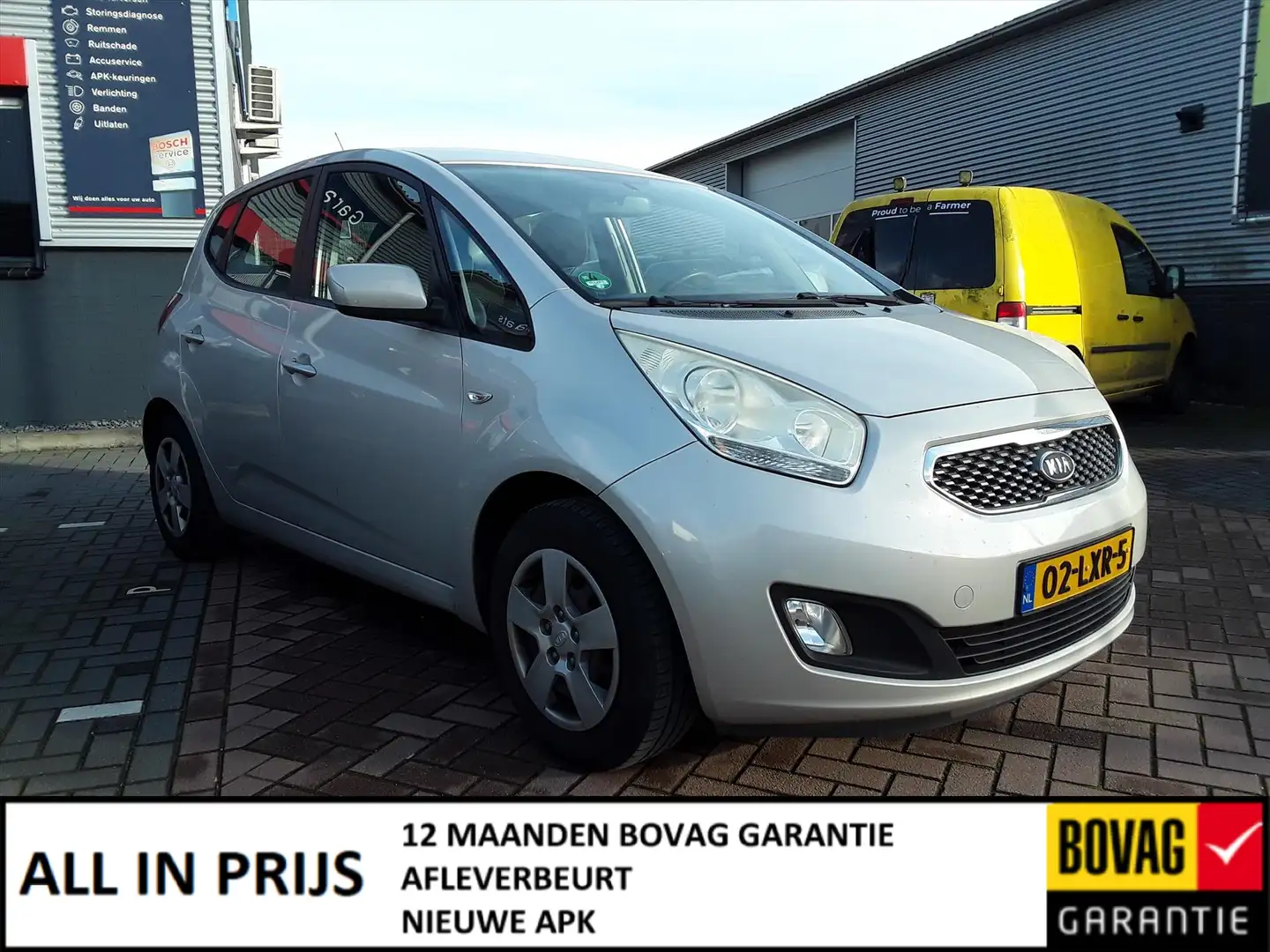 Kia Venga 1.4 CVVT 90pk X-tra Gris - 1